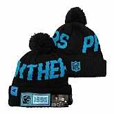 Carolina Panthers Team Logo Knit Hat YD (8),baseball caps,new era cap wholesale,wholesale hats